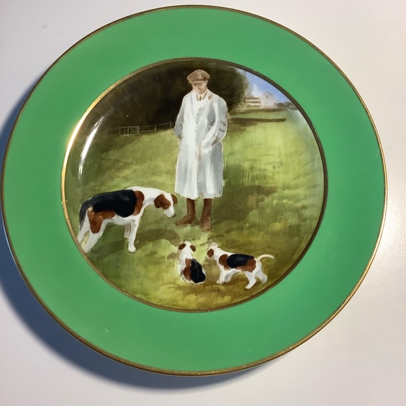 Rare Tiffany & Co. Lionel Edwards Porcelain Plates - Picture 6 of 12